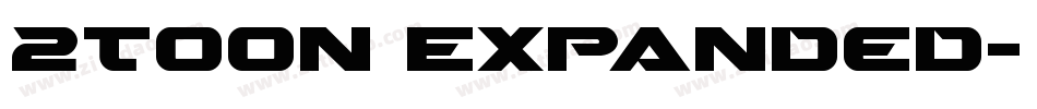 2Toon Expanded字体转换